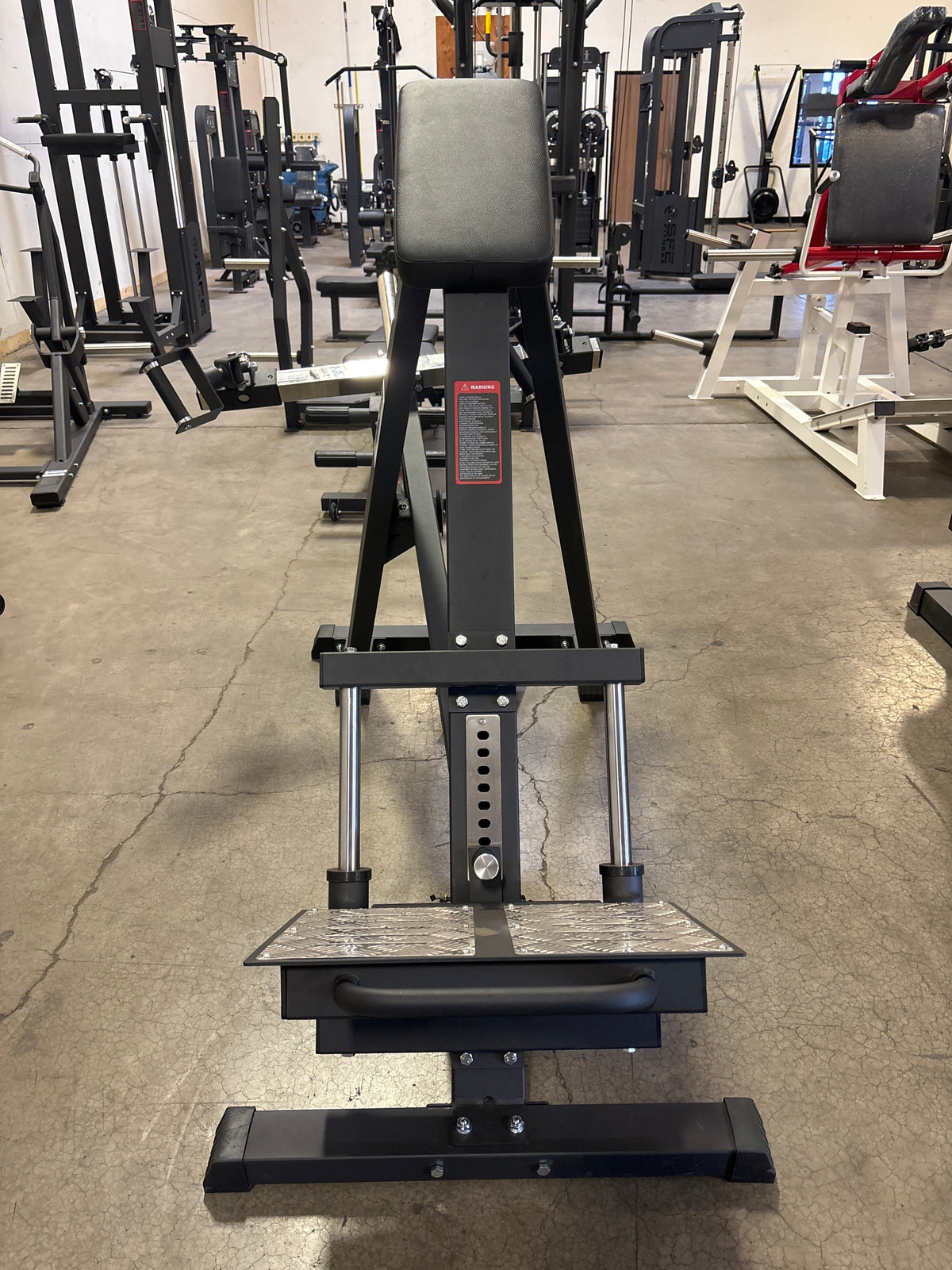 Adjustable Plate-Loaded T-Bar Row Machine