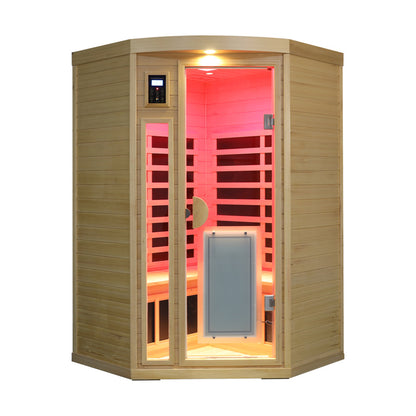 Hemlock Pentagonal Indoor Far Infrared Sauna