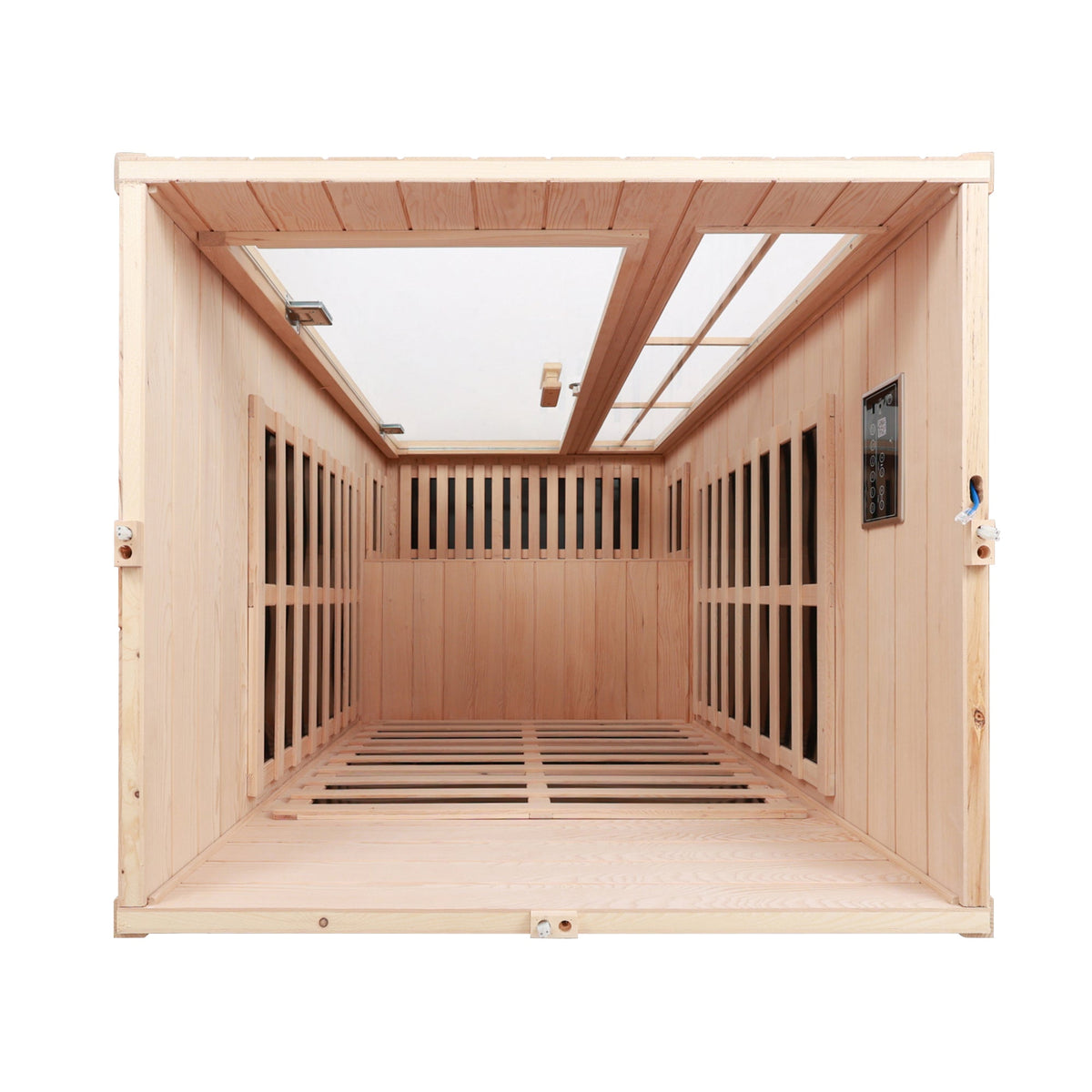 Deluxe One-Person Far Infrared Hemlock Sauna