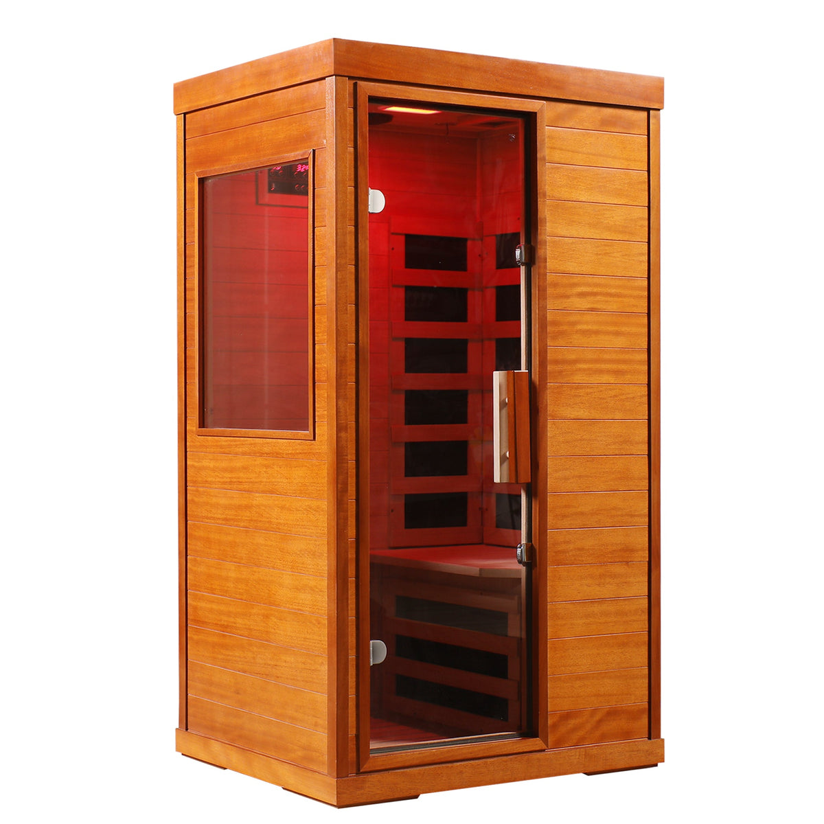 Infrared Indoor Dry Sauna Room with Bluetooth Audio & LCD Touch Control