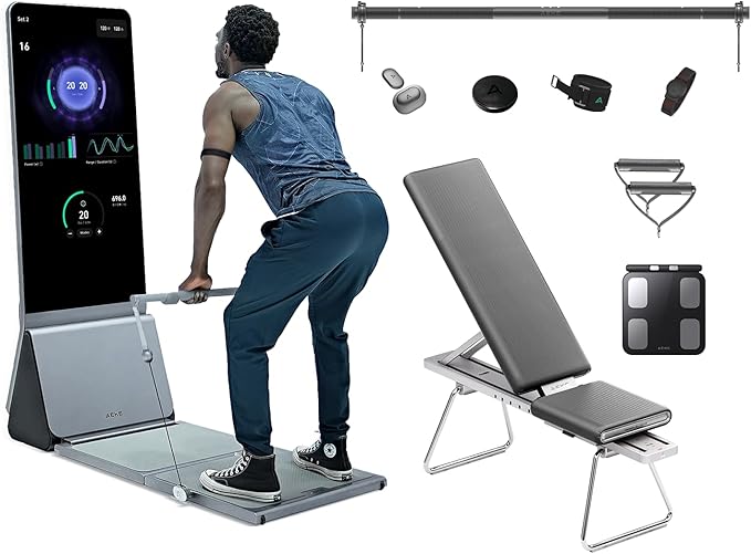 AEKE K1 Smart Home Gym with 43-Inch 4K Touchscreen
