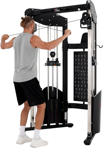 ALTAS Strength 3073 Home Gym Cable Machine with Accessories
