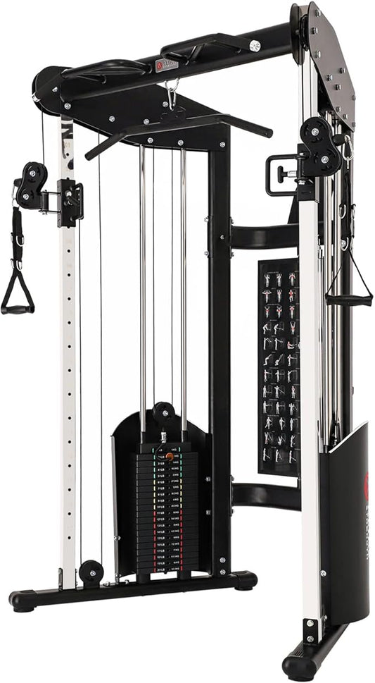 ALTAS Strength 3073 Home Gym Cable Machine with Accessories