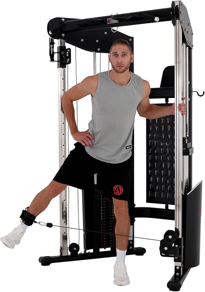 ALTAS Strength 3073 Home Gym Cable Machine with Accessories