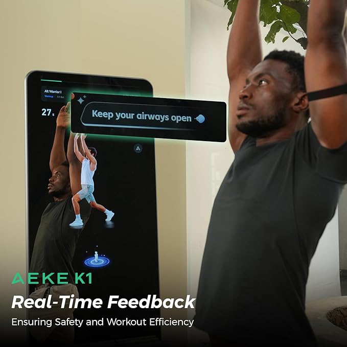 AEKE K1 Smart Home Gym with 43-Inch 4K Touchscreen