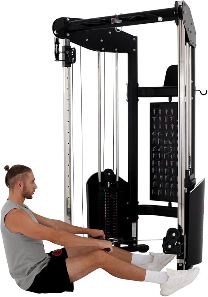 ALTAS Strength 3073 Home Gym Cable Machine with Accessories
