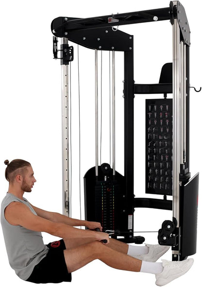ALTAS Strength 3073 Home Gym Cable Machine with Accessories