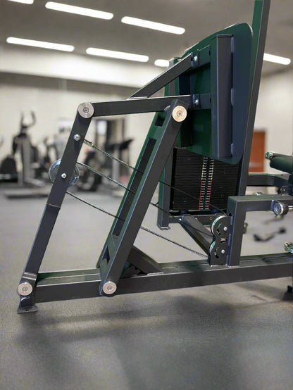 Selectorized Horizontal Leg Press with 250 lb Weight Stack
