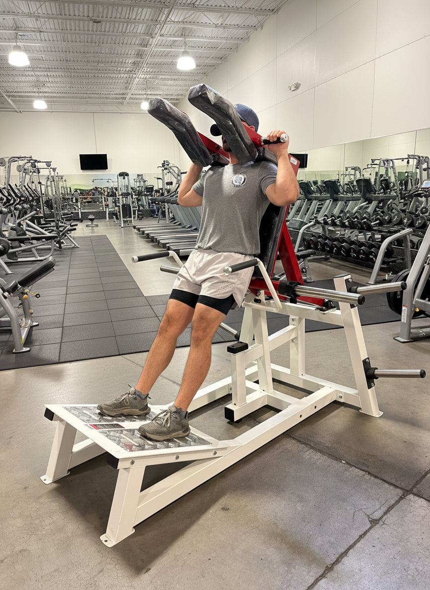 SFE Plate-Loaded Power Squat & Hack Squat Machine