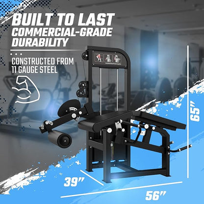 SFE Leg Extension & Prone Leg Curl Machine | 250 lb Stack