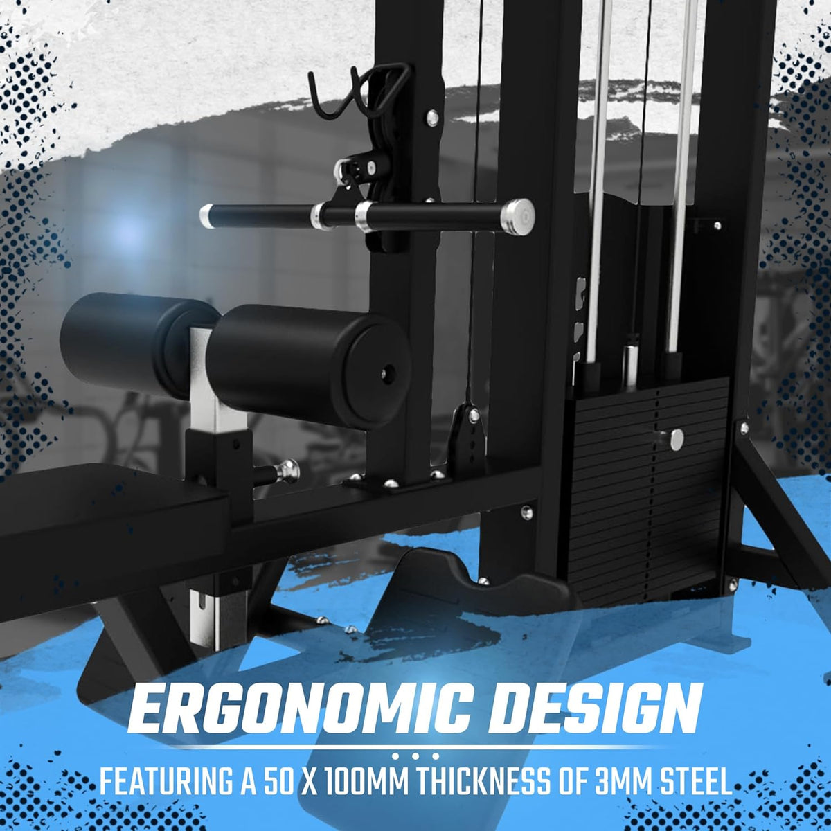 SFE Selectorized Lat Pulldown & Low Row Combo