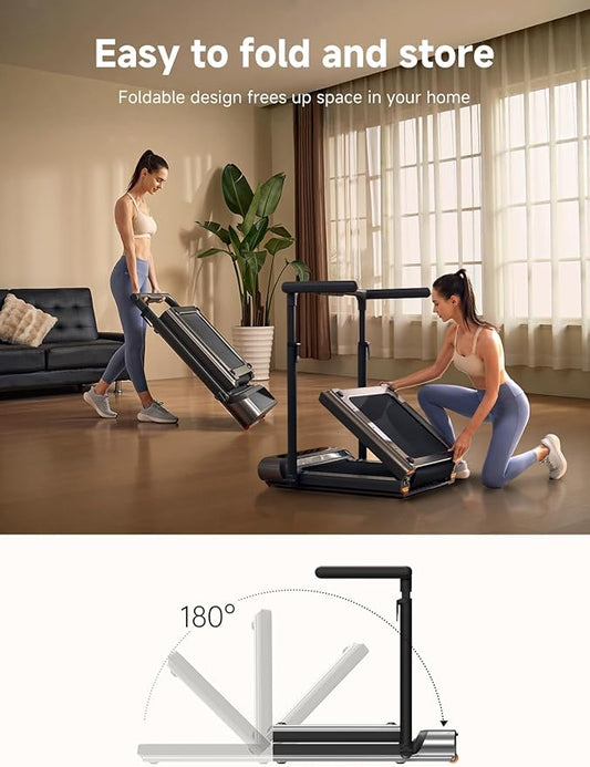 WalkingPad R3 Hybrid+ 2-in-1 Folding Treadmill, 7.5 MPH