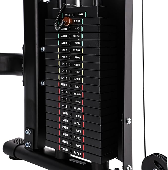 ALTAS Strength 3073 Home Gym Cable Machine with Accessories