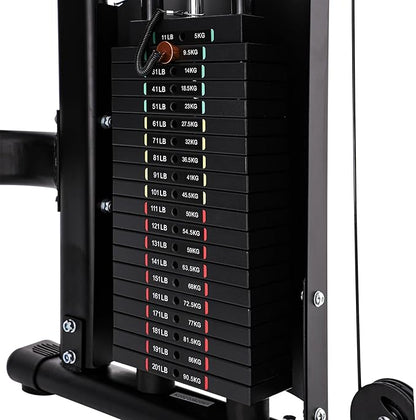 ALTAS Strength 3073 Home Gym Cable Machine with Accessories