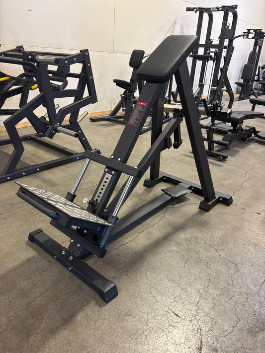 Adjustable Plate-Loaded T-Bar Row Machine