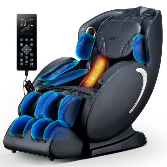 Bosscare 3D Zero Gravity Massage Chair – Full Body Shiatsu Recliner with App Control