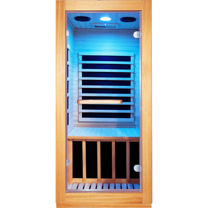 infrared sauna room single room