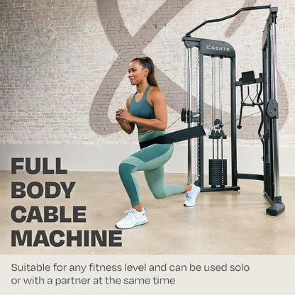 Centr 2 Functional Trainer with Dual 165 lb Weight Stacks