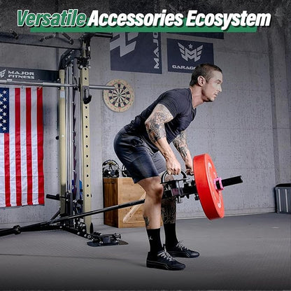 MAJOR FITNESS B52 Smith Machine Home Gym with Dual Pulleys