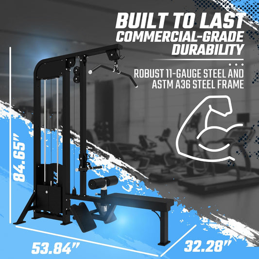 SFE Selectorized Lat Pulldown & Low Row Combo