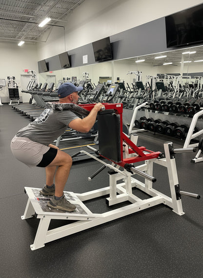 SFE Plate-Loaded Power Squat & Hack Squat Machine