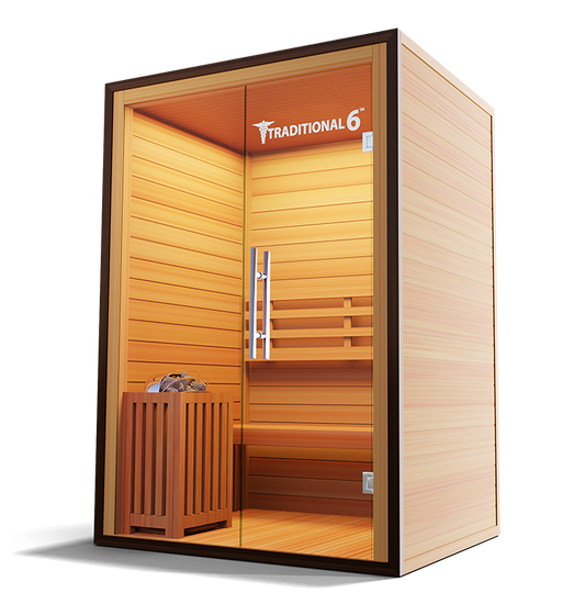 2-Person Traditional Steam Sauna | Medical Saunas Traditional 6 Series