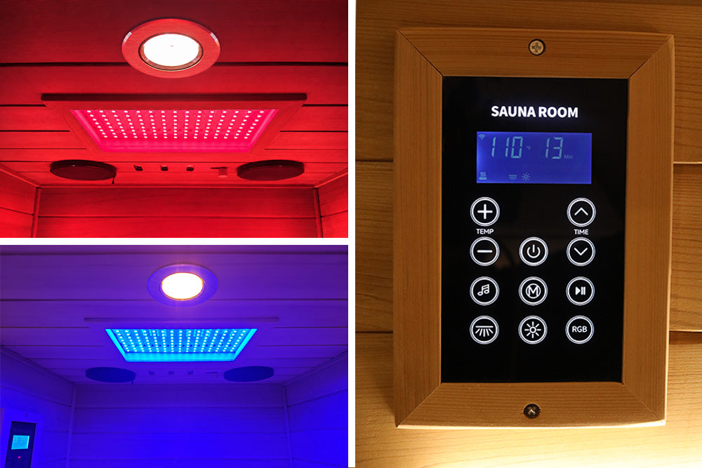 1 Person Infrared Sauna Wizzisaunas 909MHX (R/L)