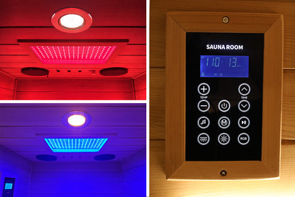 1 Person Infrared Sauna Wizzisaunas 909MHX (R/L)
