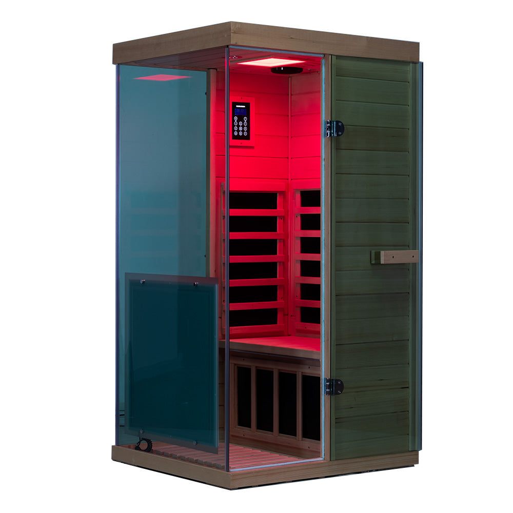 1 Person Infrared Sauna Wizzisaunas 909MHX (R/L)