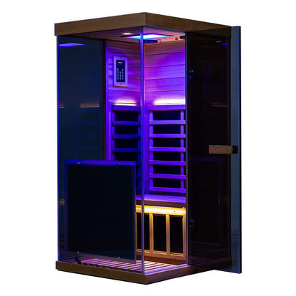 1 Person Infrared Sauna Wizzisaunas 909MRX (R/L)