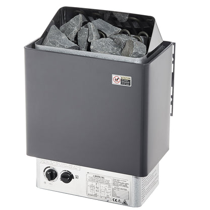 9 kW Electric Sauna Heater with Built-In Controls