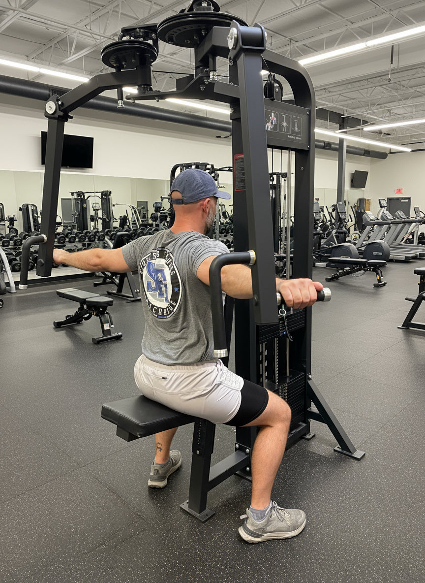 SFE Selectorized Pec Fly & Rear Delt Machine | 250 lb Stack