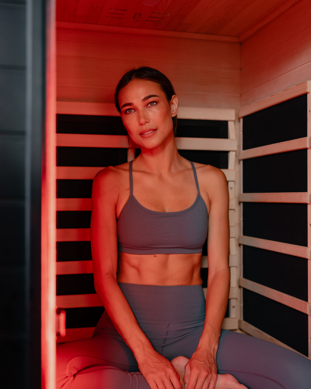 SaunaBox® Solara: 1-Person Full Spectrum Infrared Sauna