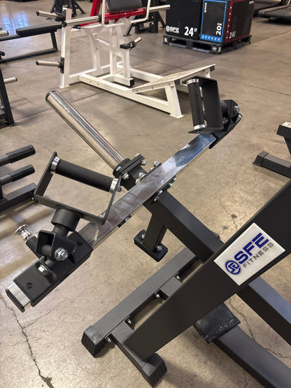 Adjustable Plate-Loaded T-Bar Row Machine