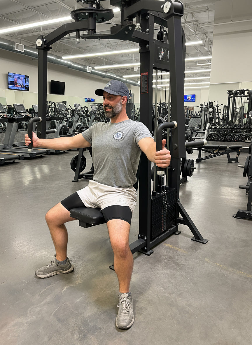 SFE Selectorized Pec Fly & Rear Delt Machine | 250 lb Stack