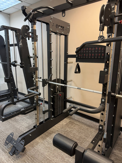 SFE All-in-One Home Gym with Smith Machine & Dual 220 lb Stacks