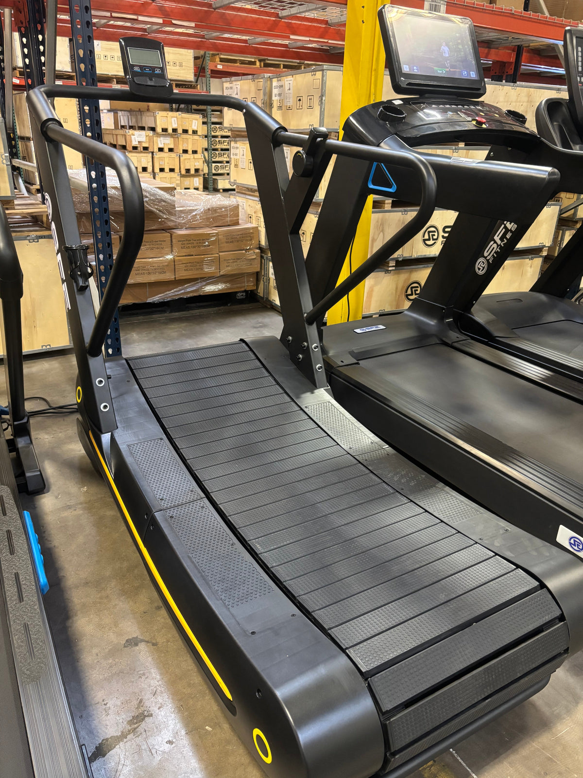 SFE Curved Air Runner Elite Pro Treadmill with Sled Push