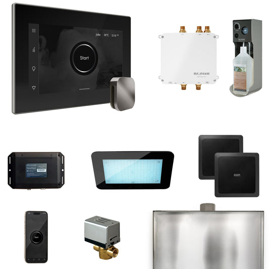 Mr. Steam Bliss Steam Shower Control Package — iSteamX Control & Steamhead