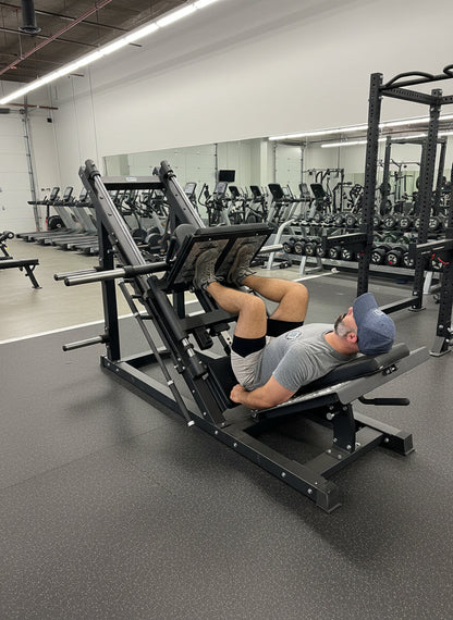 45° Plate-Loaded Leg Press & Hack Squat Combo Machine