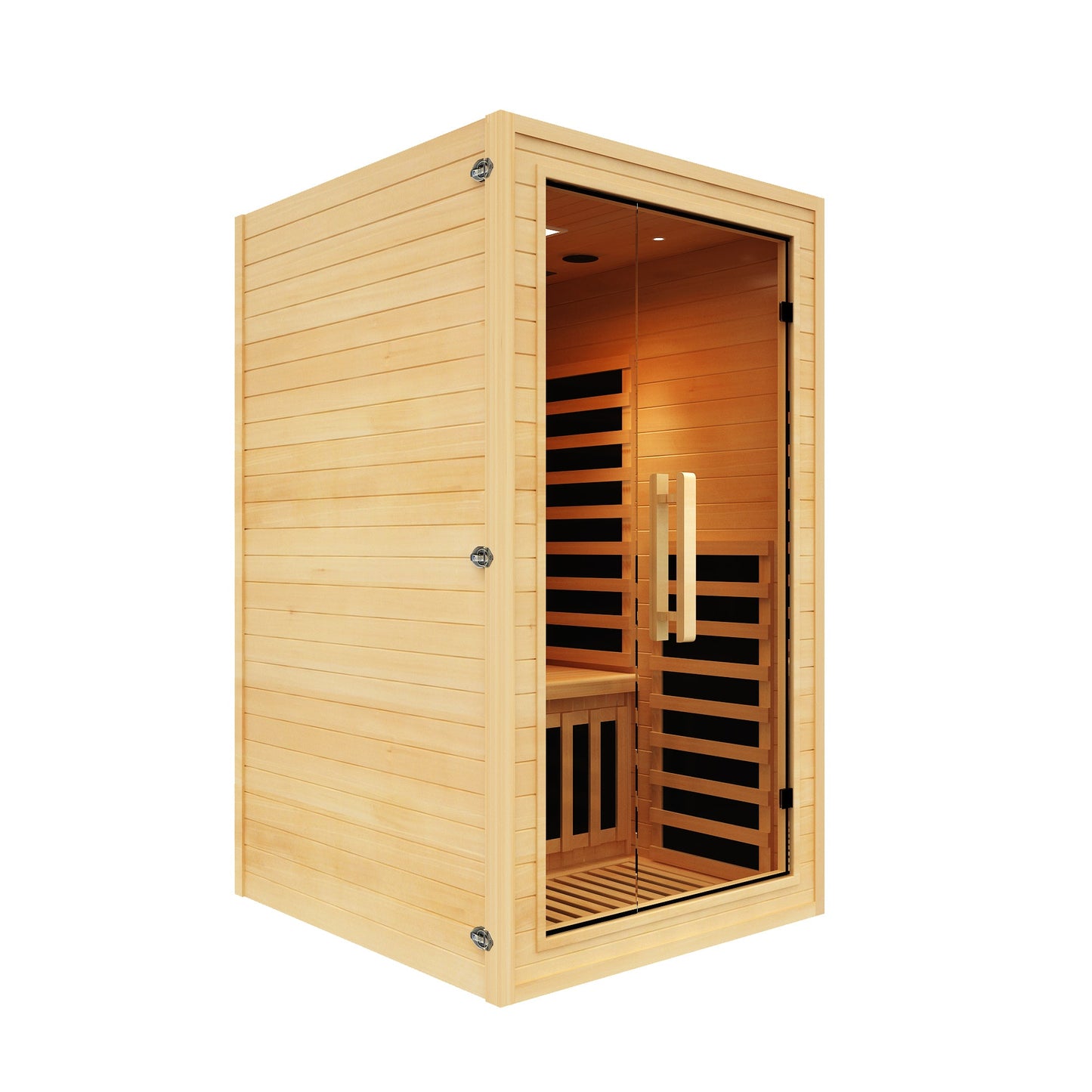 1–2 Person Full-Body Infrared Sauna with Red Light Therapy NiceBeam
