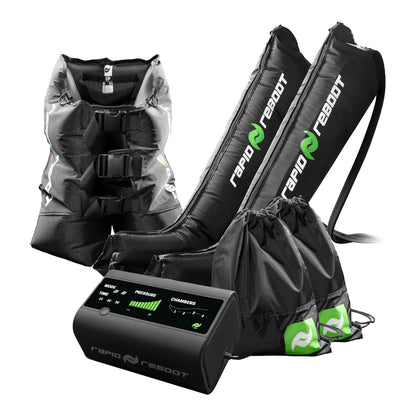 Rapid Reboot CLASSIC Boots & Hips Package – Compression Boots & Hip Attachment