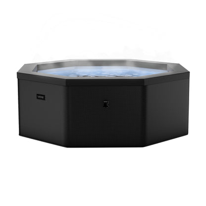 Como 6-Person Octagonal Foam Hot Tub with Built-In Heater
