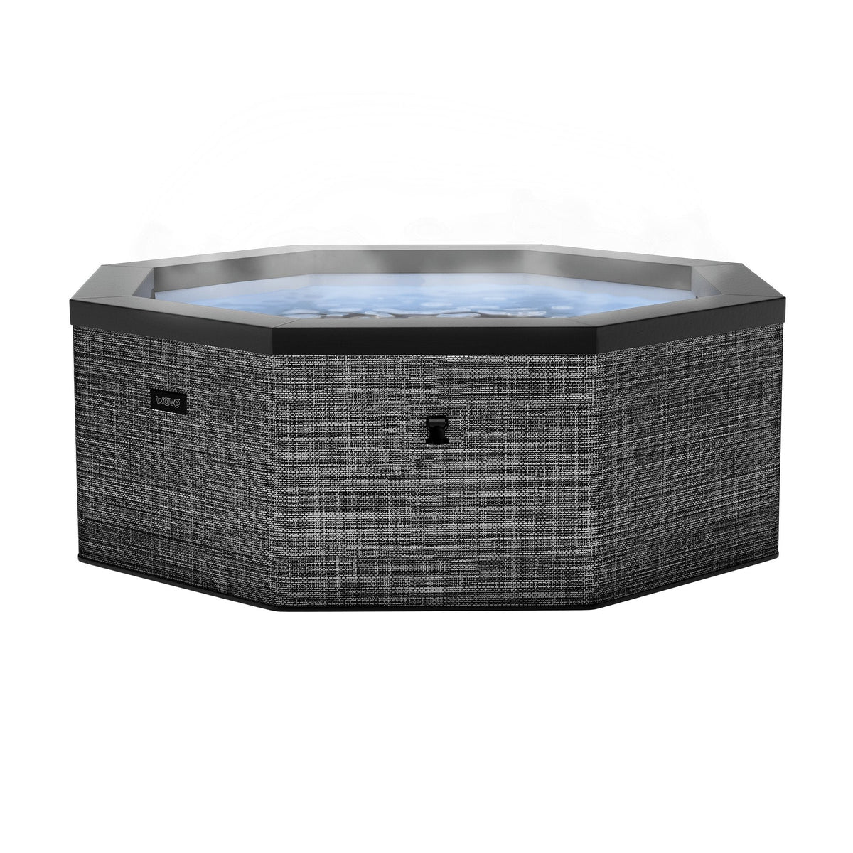 Como 6-Person Octagonal Foam Hot Tub with Built-In Heater
