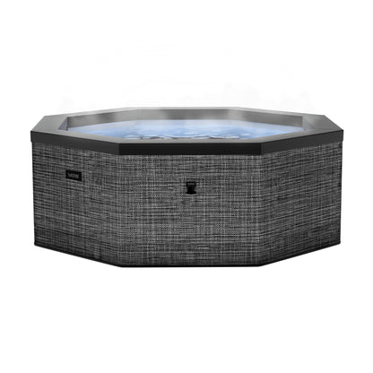 Como 6-Person Octagonal Foam Hot Tub with Built-In Heater