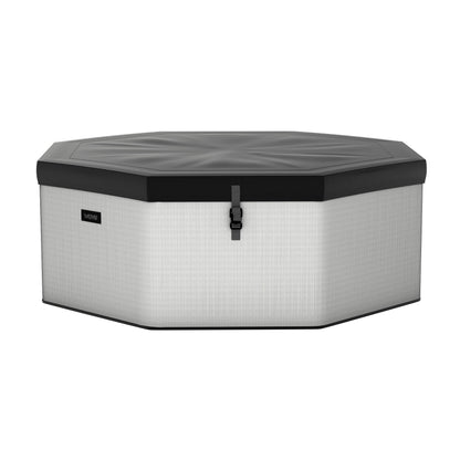 Como 6-Person Octagonal Foam Hot Tub with Built-In Heater