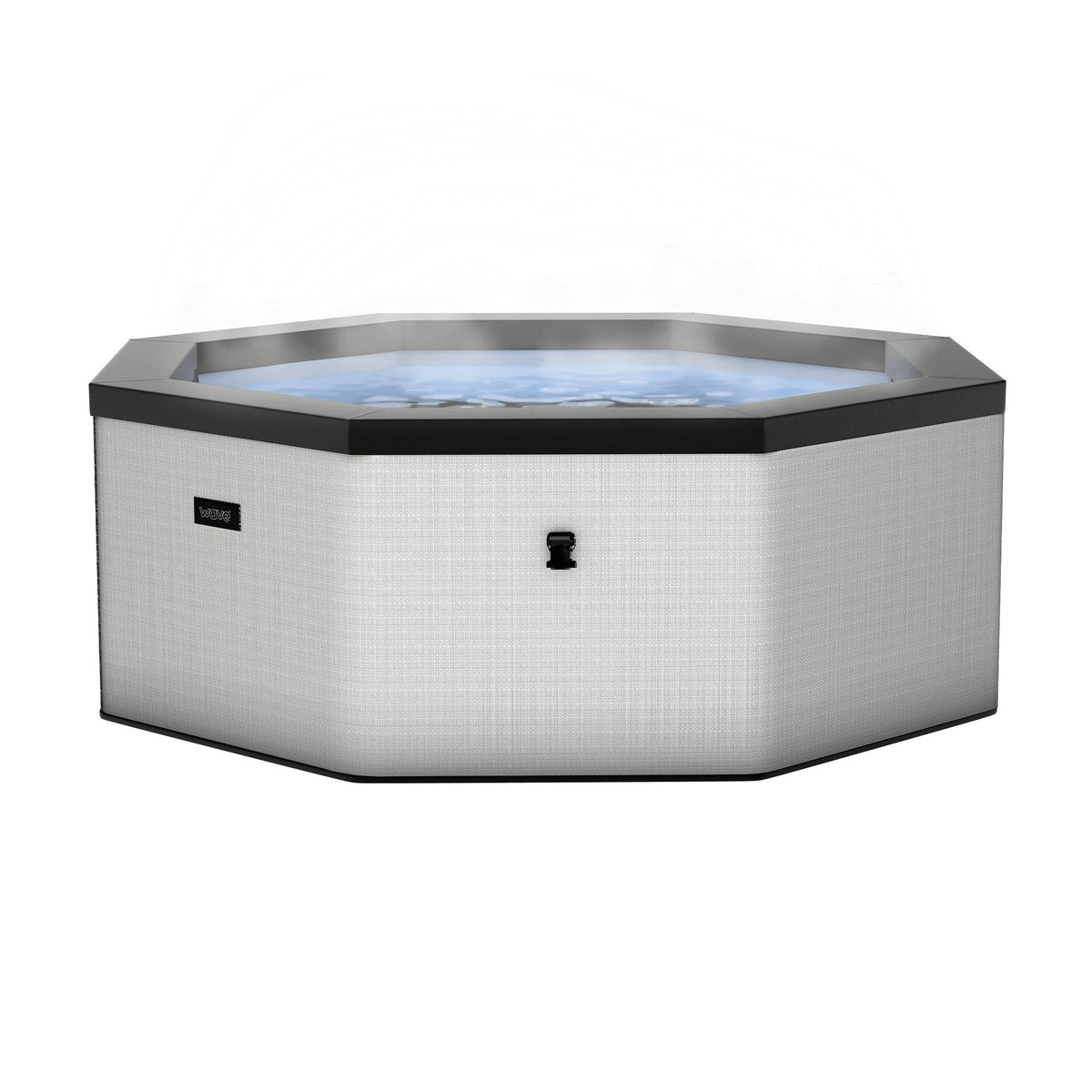Como 6-Person Octagonal Foam Hot Tub with Built-In Heater