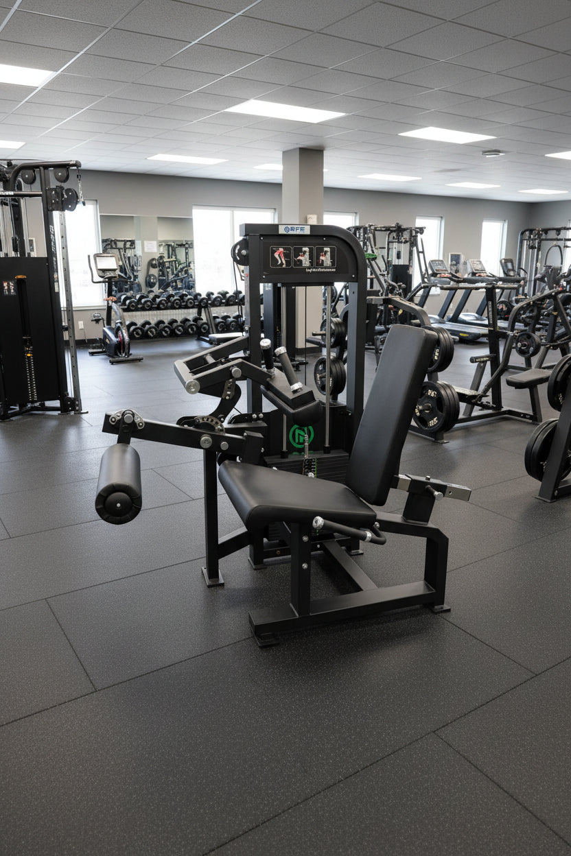 SFE Seated Leg Extension & Leg Curl Machine with 250 lb Stack