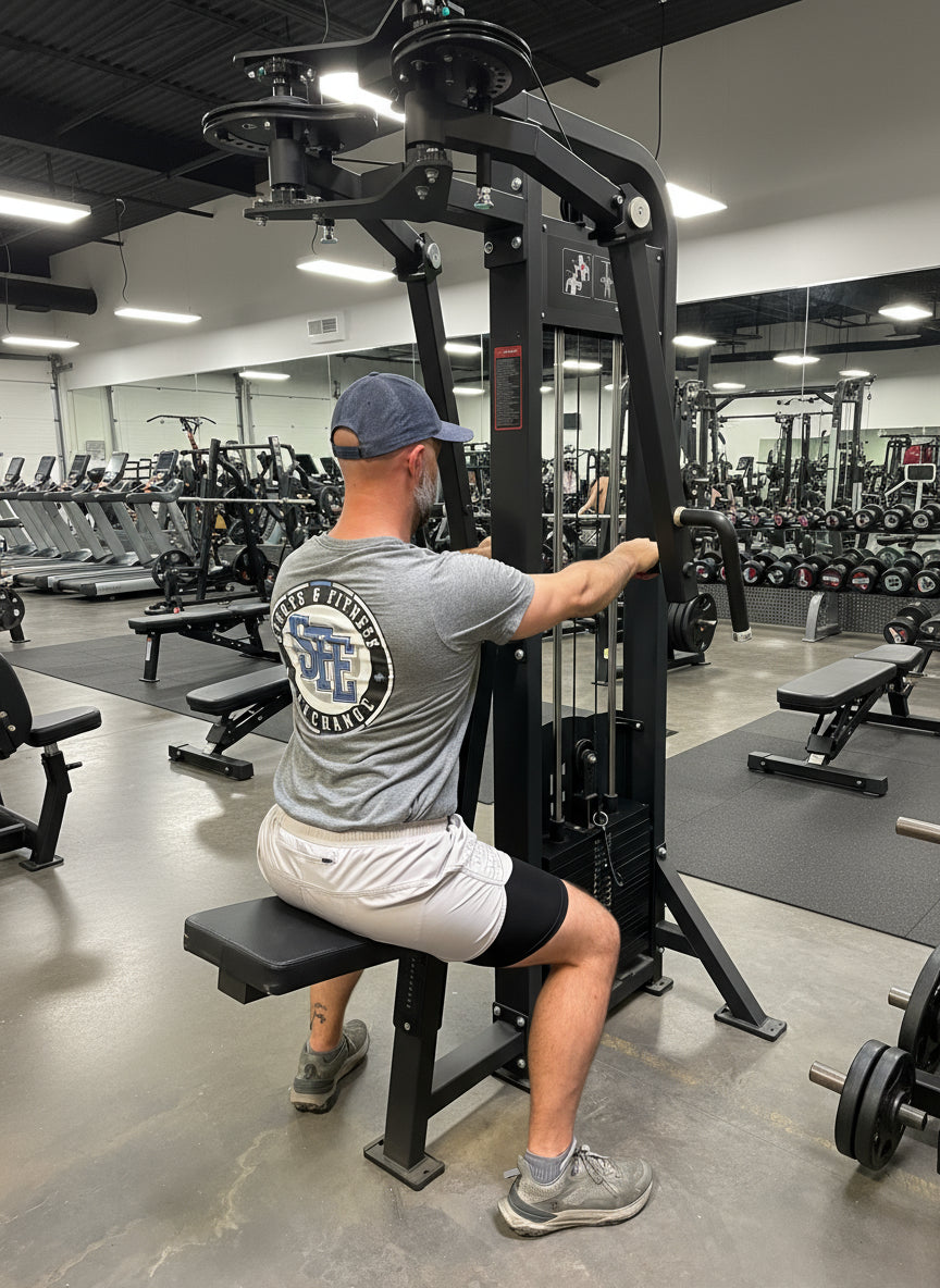 SFE Selectorized Pec Fly & Rear Delt Machine | 250 lb Stack