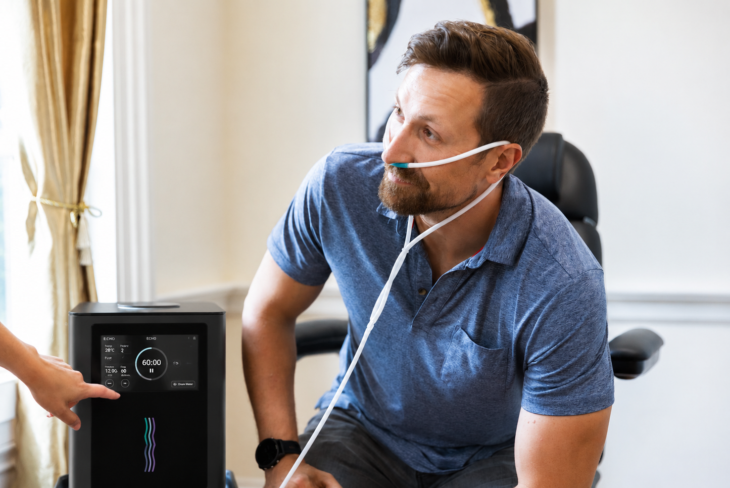 Echo Refresh® Hydrogen Inhalation Machine