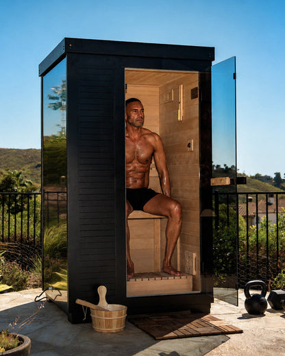 SaunaBox® Forge 1-Person: Traditional Finnish Sauna